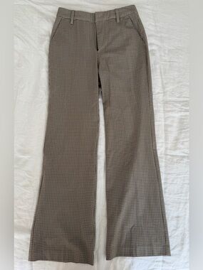 Gap Checkered Tailored Dress Pants